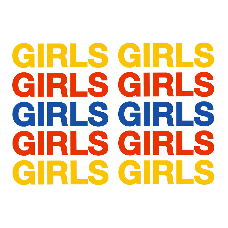Girls Girls Girls Ringer Shirt