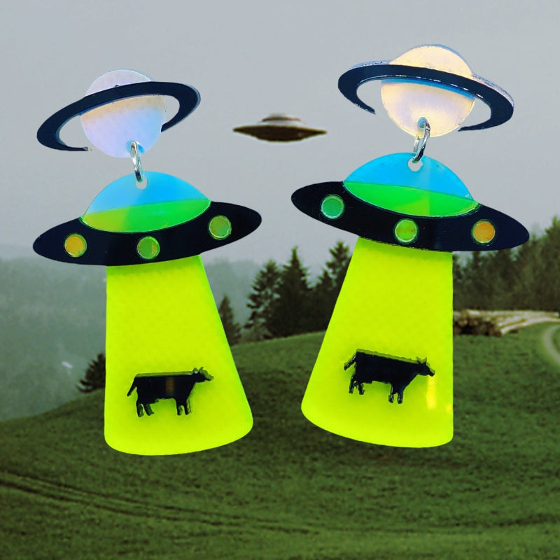 UFO Earrings