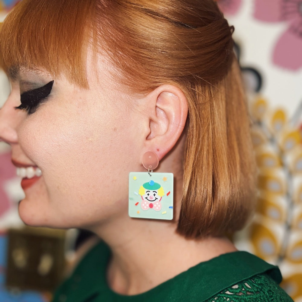 Clowning Around Earrings