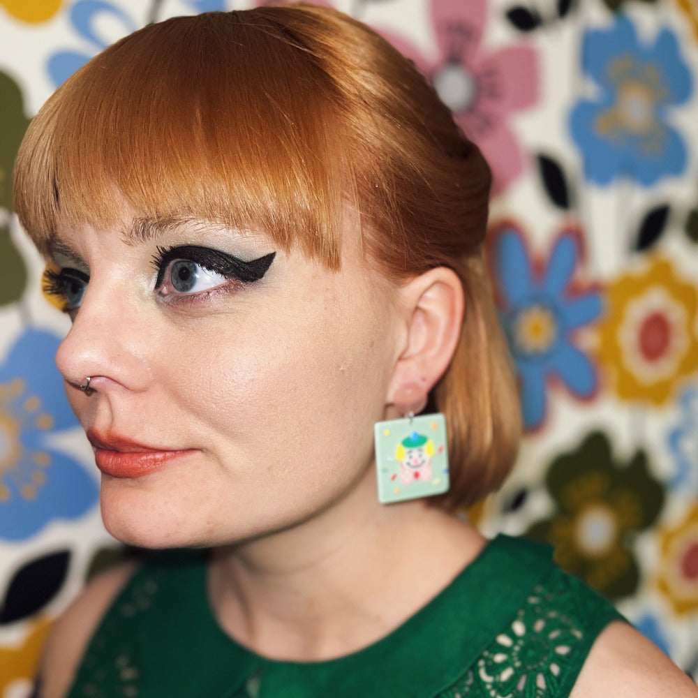 Clowning Around Earrings